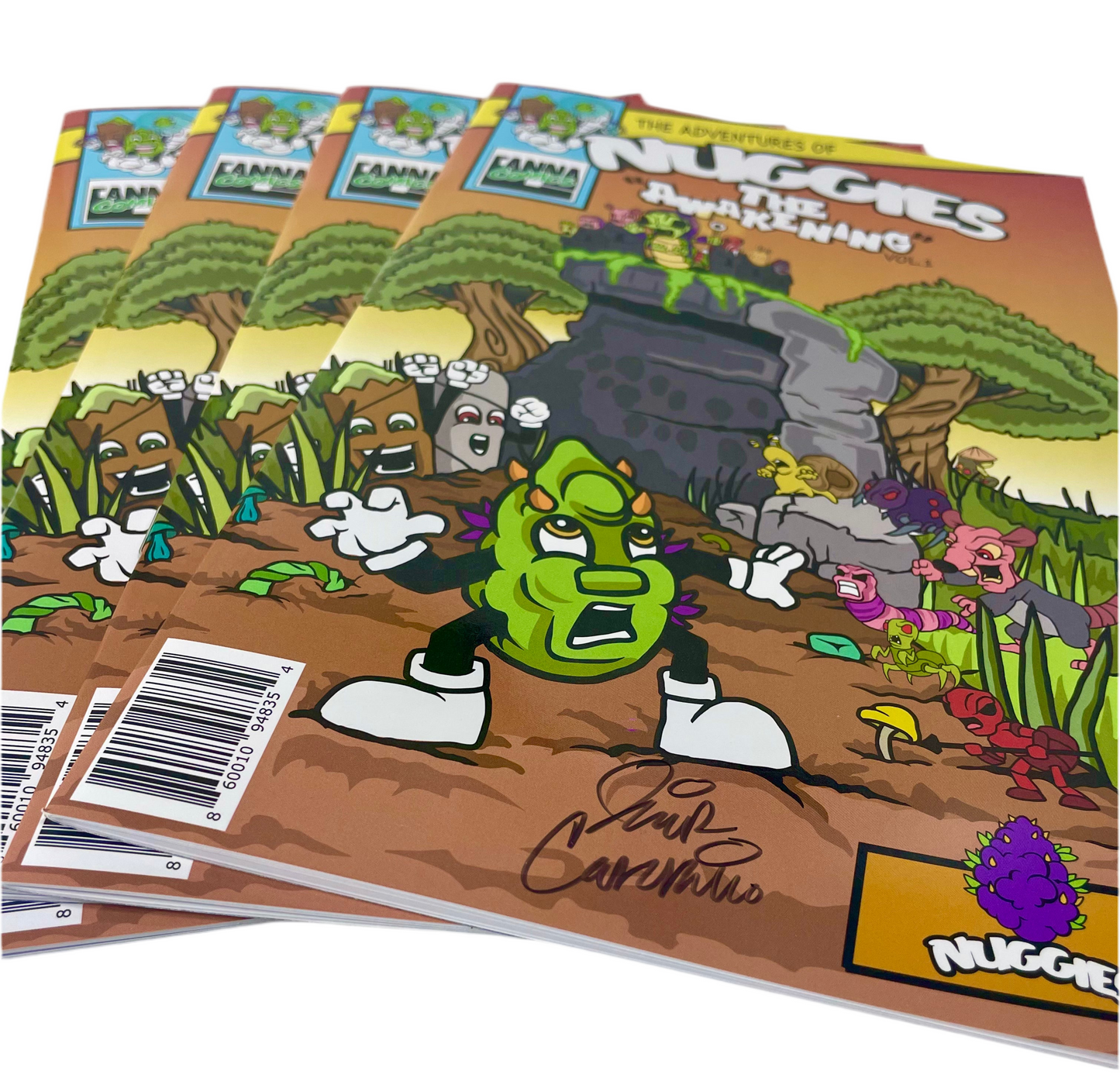 Comic N Characters Bundle (+stickers and lanyard)
