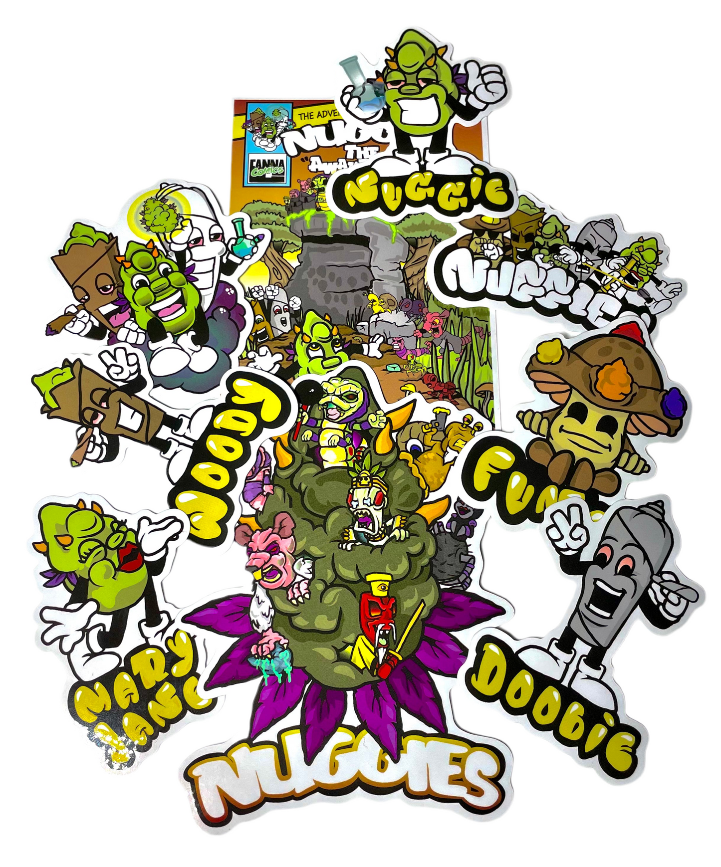 Comic Sticker Bundle