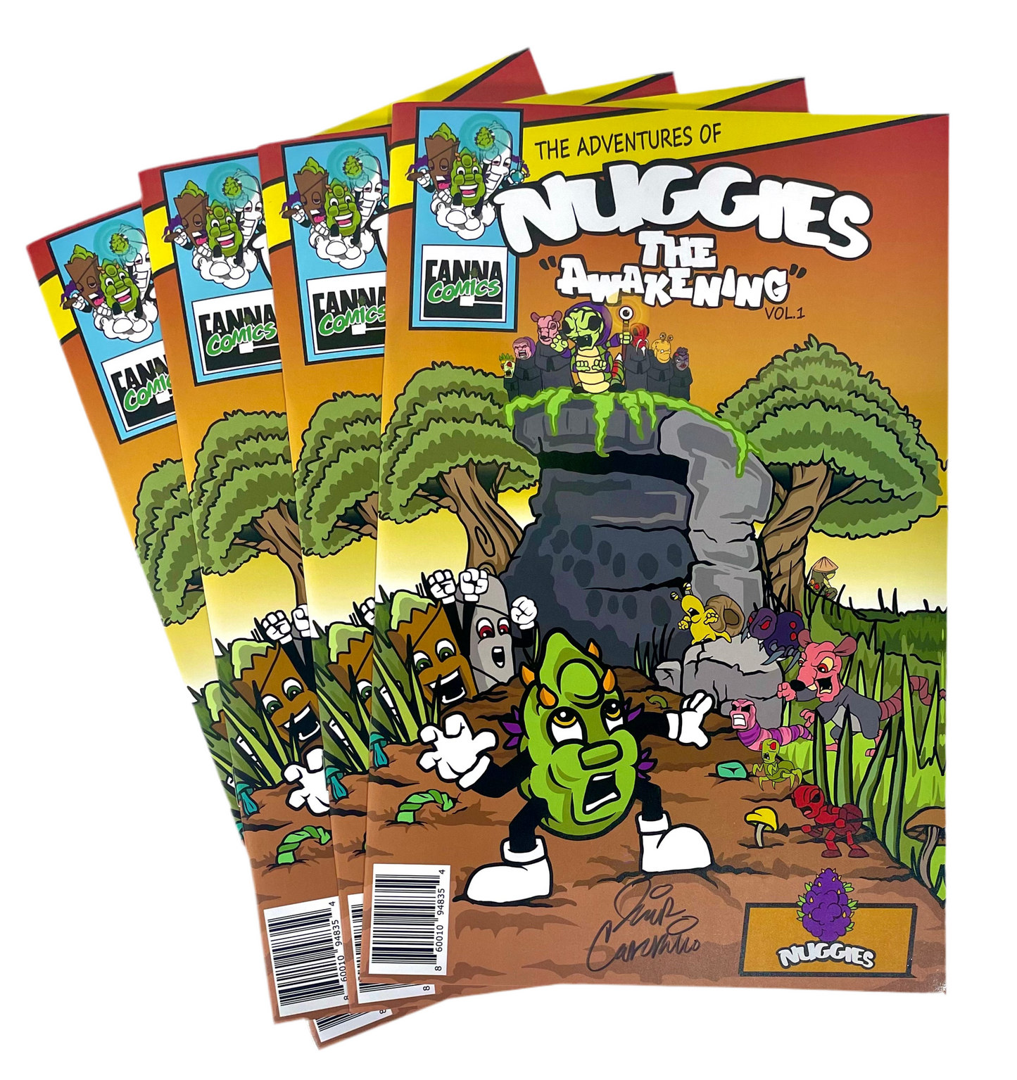 Comic N Characters Bundle (+stickers and lanyard)