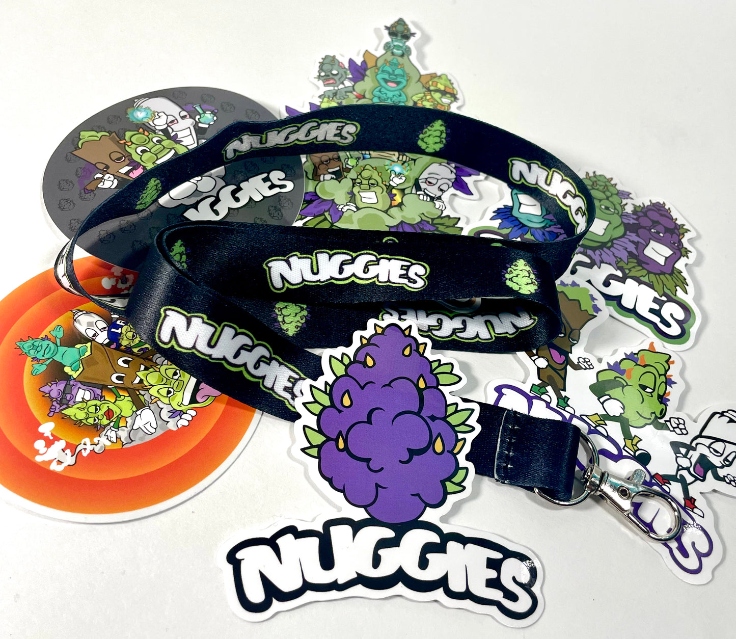 Comic N Characters Bundle (+stickers and lanyard)