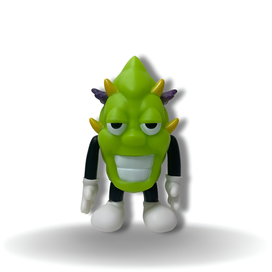 Nuggie Limited Edition Collectible 1 of 500, 4-inch hand-painted figures, with 2nd edition collectible box