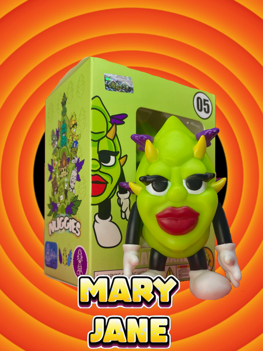 Mary Jane Limited Edition Collectible 1 of 500, 4-inch hand-painted figures, with first edition collectible box