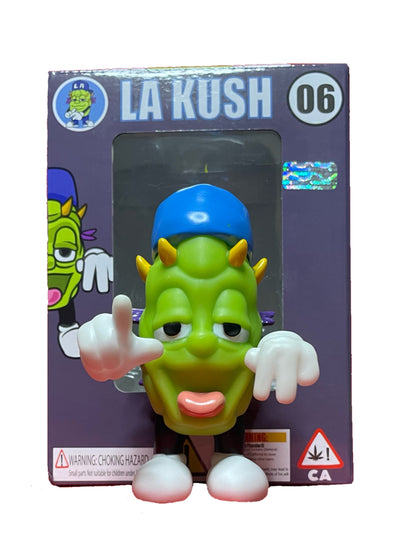 LA Kush Limited Edition Collectible 1 of 500, 4-inch hand-painted figures, with first edition collectible box