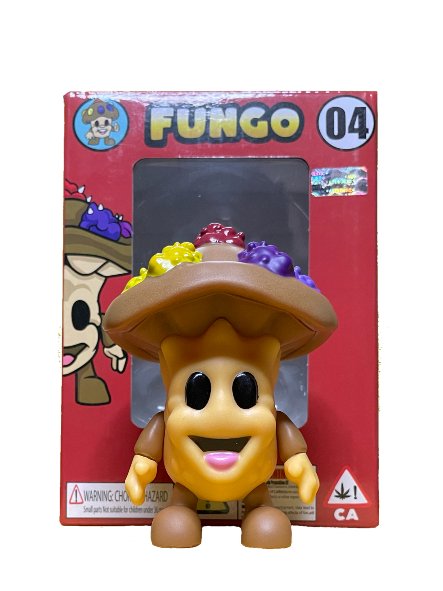 Fungo Limited Edition Collectible 1 of 500, 4-inch hand-painted figures, with first edition collectible box