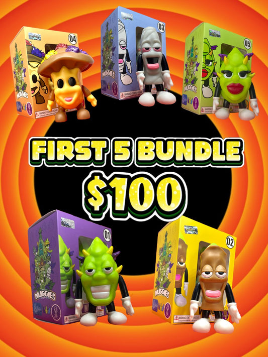 Full 5 Collection Nuggies Bundle